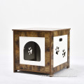 Luxury Modern Cat Furniture wooden Litter Box